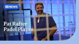Grand slam champ Pat Rafter representing Australia in padel | ABC NEWS