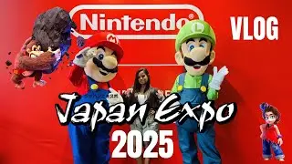 Japan expo 2025 - Vlog : Pop - Up Store Nintendo et Donkey Kong Bananza