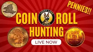 Penny Roll Hunting For Oldies!! 8-19-25