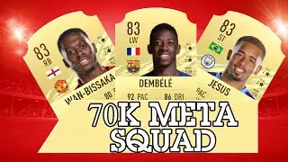 FIFA 21 BEST META 70K TEAM (70K SQUAD BUILDER) - FIFA 21 ULTIMATE TEAM