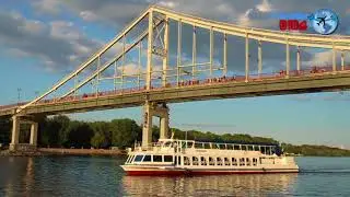 BOAT TRIP ON DNIPRO RIVER ,KIEV