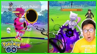 Level 50 Hoopa 1 Shot KO Mewtwo in Go Battle League in Pokemon GO
