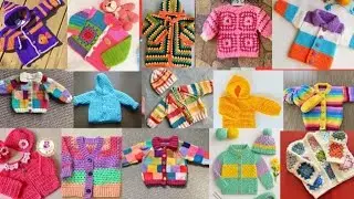 200 hundred crochet kids sweater design ideas for beginners # how#diy