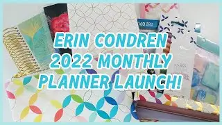 Erin Condren 2021-22 Monthly Planner Launch | #ECSQUAD