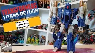 Swoosh! - Transformers Titans Return Deluxe Class Triggerhappy Review - AnimatedCHUG #transformers