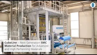 SCHMIDT & HEINZMANN CubeLine - SMC line for semi-finished material production