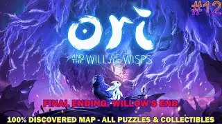 Ori and the Will of the Wisps final ending - Willow's end 100% map - All puzzle and final boss fight