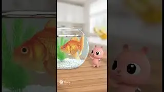 Peppuh pig and goldfish talking out of sync and out of turn. #peppapig