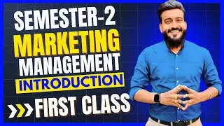 MARKETING MANAGEMENT FIRST CLASS SEM-2 CCF