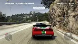 GRID 2 - T4 Cote d'Azur Route d'Azur Drift 1,680,040pts - Honda NSX R
