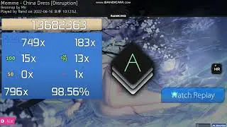 China Dress [Disruption] HR 515pp choke