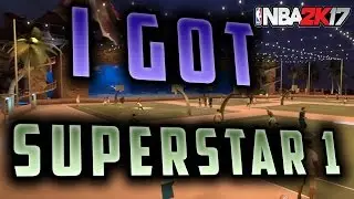 NBA 2K17 - HITTING SUPERSTAR!!!!!