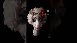 Paperheads - Kunstk&ouml;ppe mit Pappe und Papier #pappmasch&eacute;e #kunstfigur #kreativzeit