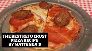 How to Make Keto Crust Pizza | The Best Keto Crust Pizza Recipe