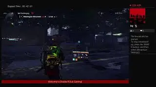 Double_R_Dub Live: Division 2: EoW Redux Part Five! Golden Bullet continues!