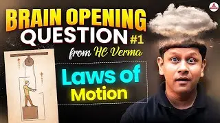 Newton's Laws of Motion - H C Verma Pulley Question for NEET 2026 Physics Explained by GG Sir!