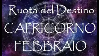 CAPRICORNO🎭Prenderete in MANO la situazione🎭FEBBRAIO 2026 Ruota del Destino