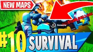 TOP 10 Best SURVIVAL Creative Maps In Fortnite | Fortnite Survival Map CODES (VERY FUN)