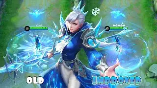 Silvana Queen Frost Improved Skill  VS OLD Skill Effects Comparison