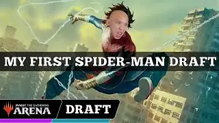 MY FIRST SPIDER-MAN DRAFT | Spider-Man (Through The Omenpaths) Early Access Draft | MTG Arena