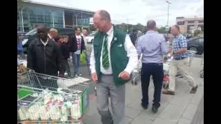 Shropshire dairy farmers take milk protest into stores