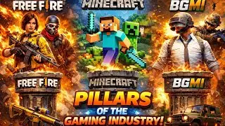 What's your opinion 🧐 || pillars of gaming industry 💯🔥🌎 #minecraft #freefire #bgmi 