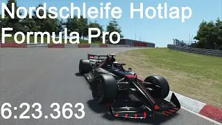 New rFactor 2 Car - Formula Pro - Nordschleife Hotlap - 6:23.363