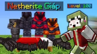 Minecraft Bedwars, Nhưng Sở Hữu Tất Cả Giáp Netherite Siêu Mạnh Siêu Vip Troll Noob Team ??