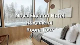 Room Tour, Nova Skyland Hotel, Rovaniemi, Arctic Circle Lapland March 2023