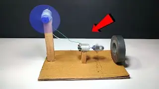 100% Self running Free Energy fan Device With Dc Motor and Magnetic power Test | Diy Free Energy