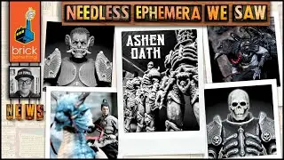 N.E.W.S. w/ Brian Burke ⇢ Creating killer Legions fig parts & now an epic new toy line: ASHEN OATH!