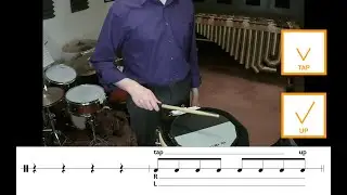 Basic Drumming | 4-Stroke Types: Tap-Up