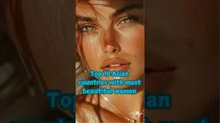 Top 10 Asian countries with most beautiful woman #top #world #beautyqueen #beautyqueens #asian