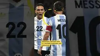 Argentina 1-0 Peru: Lautaro Martinez Samakan Rekor Maradona untuk Menang di Kualifikasi