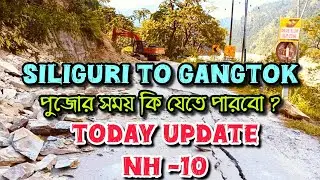 Siliguri To Gangtok Road Condition| Nh 10 Road Condition Today |Sikkim Road Condition Today |#sikkim