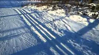 Winterforest in south of Sweden