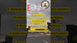 Cara Disiplin #berbagiinfo #motivation