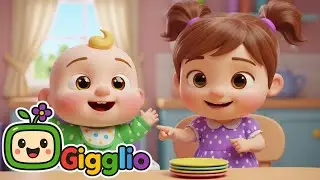 No No Table Manners Song | Wash Hands, Use Spoon, Bib Napkin | Gigglio Nursery Rhymes and Kids Song