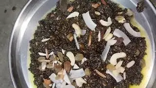 ड्राई फ्रूट्स और अजवाइन का हलवा 4 महीने तक स्टोक कर सकते हैं इसके आगे दवाइयां भी फेल हो जाएगी।।