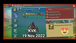 Solo Trap 100M VS T5 T4 | KVK 19 Nov 2022 | Lords Mobile Indonesia