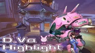 New D.Va Buffs | Highlight Match | Overwatch