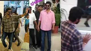 Mass Crowd Came To Meet Thalapathy Vijay | Thalapathy 64 Shooting Spot Video | Karnataka District