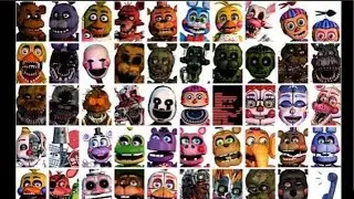 Jugue fnaf ultimate custom night y paso esto