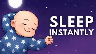 The Most Relaxing Sleep Music 💜 1 Hour of Lullaby & Soothing Womb & Water Sounds 💙