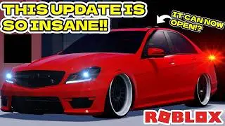 This new Fix it up update is INSANELY GOOD!! *YOU CAN NOW OPEN SUNROOFS?!?* | ROBLOX Fix it up!