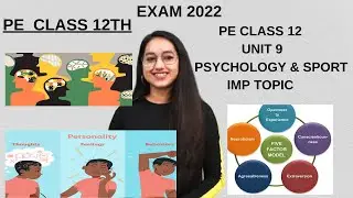 PE CLASS 12 UNIT 9 IMP TOPIC  l PHYSICAL EDUCATION CLASS 12 TERM 2 l