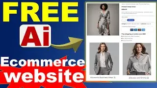 ai ecommerce website builder free (Totally FREE)