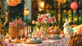 Happy Easter Jazz Music & Relaxing Jazz for a Cozy Spring Mood | Easter Bunny Celebration