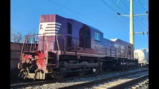 NS Geometry Train in New Jersey on Conrail Shared Assets & the M&E Railway - February 2025