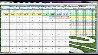 Fantasy Football Draft Board